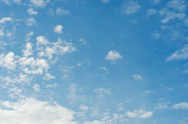 altocumulus stratiformis clouds - 秋 雲 ストックフォトと画像