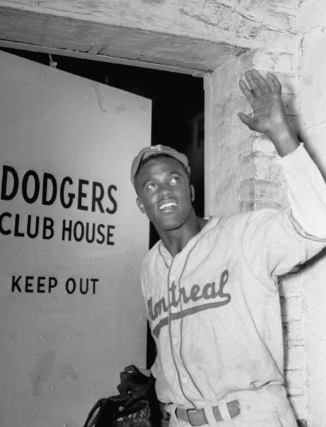 NY: 15th April 1947 - Jackie Robinson Starts Major League Baseball Career