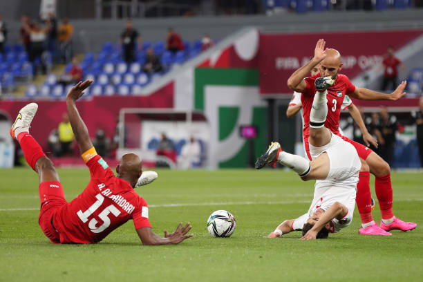 QAT: Jordan v Palestine - FIFA Arab Cup Qatar 2021
