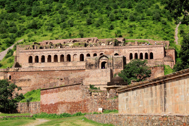 Ancient Site Bhangarh, Ruins Of Bhangarh, Forts Of Rajasthan, Bhangarh Rajasthan, India.
