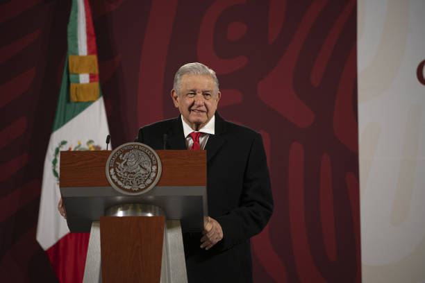 MEX: President Andres Manuel Lopez Obrador Holds Press Briefing