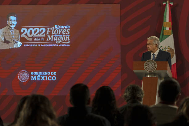MEX: President Andres Manuel Lopez Obrador Holds Daily Press Conference