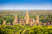 Angkor Thom Aerial View Cambodia