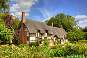 Anne Hathaway's Cottage in Shottery, Warwickshire, England