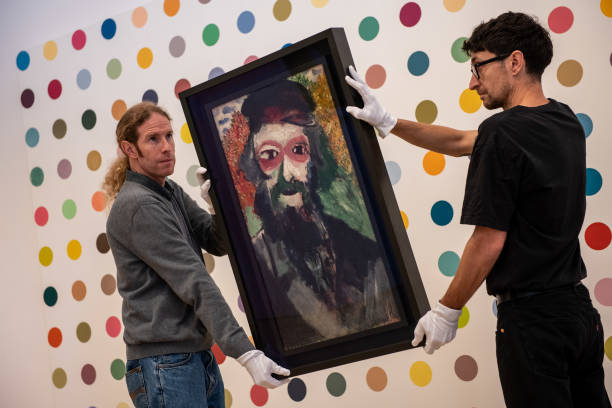 GBR: Marc Chagall's Portrait of His Father Is Unveiled In London