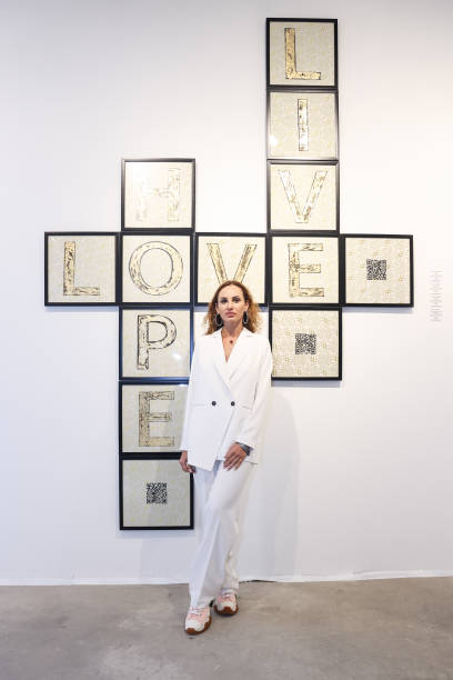 FL: Artist Narine Arakelian Exhibition At Art Miami During Art Basel