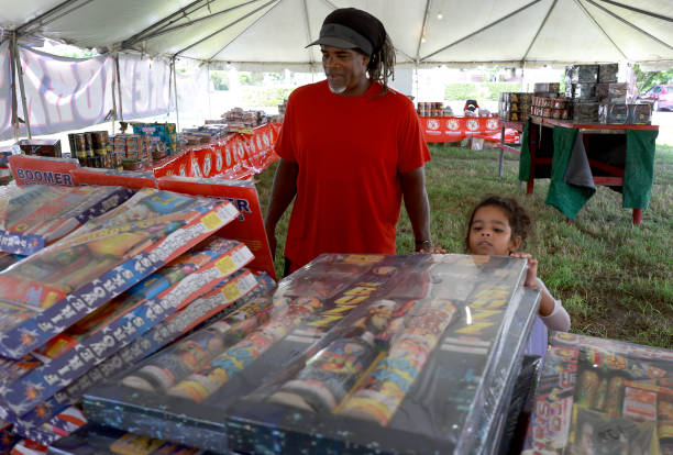 FL: Floridians Stock Up On Fireworks To Celebrate July 4th Holiday Weekend