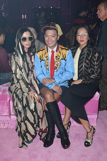Gucci - Front Row - Milan Fashion Week SS17 Photos and Images | Getty ...