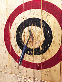 Axe Throwing at Targets