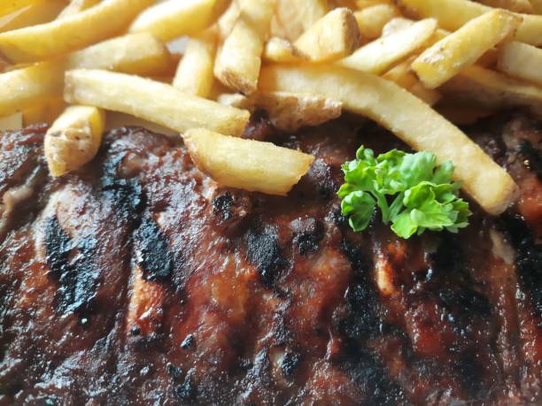 barbecue ribs with french fries picture id1326158736?k=20&m=1326158736&s=612x612&w=0&h=vNh7l0pse N