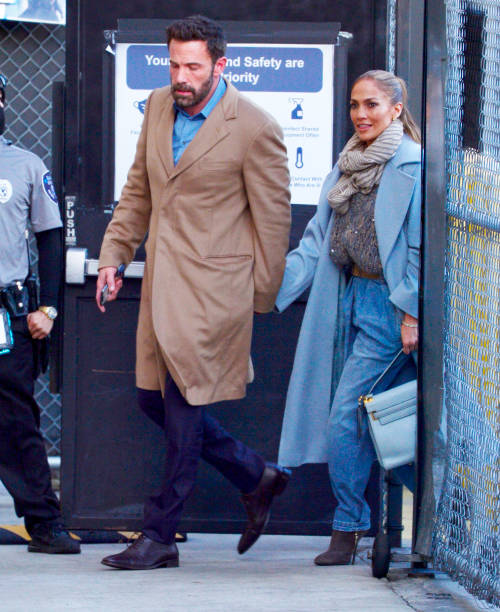 Ben Affleck and Jennifer Lopez are seen on December 15, 2021 in Los Angeles, California.