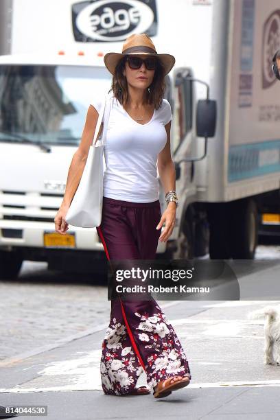 NEW YORK, NY - Bethenny Frankel seen out and about in Manhattan (Photo by Robert Kamau/GC Images)