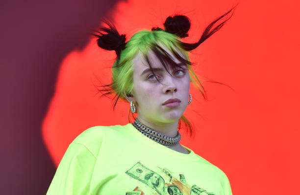 Billie Eilish performs during the ACL Music Festival 2019 at Zilker Park on October 05, 2019 in Austin, Texas.