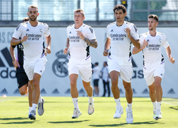 ESP: Real Madrid Pre-Season Training Session