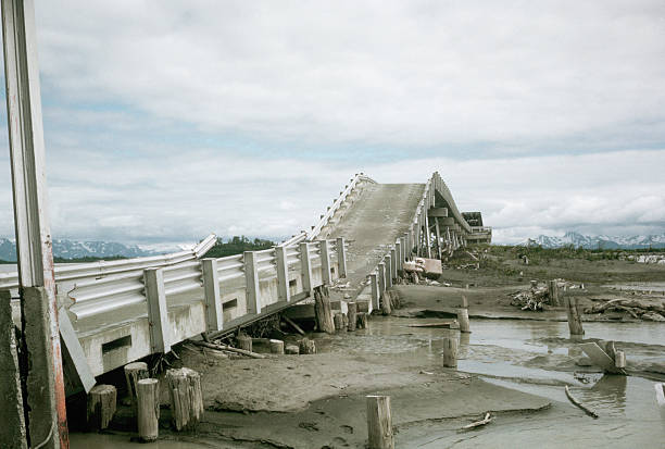 Bridge Destroyed by an Earthquake