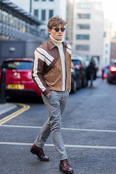 Street Style - Day 1 - LFW Men's January 2017 Photos and Images | Getty ...