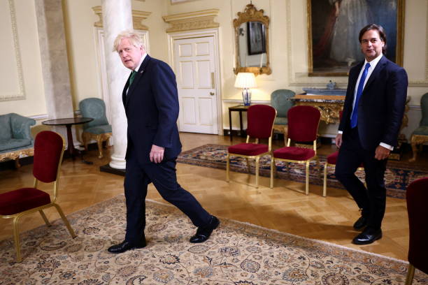 GBR: Boris Johnson Welcomes The President Of Uruguay