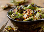 BBQ Brussels Sprouts with Grainy Mustard, Honey Glaze