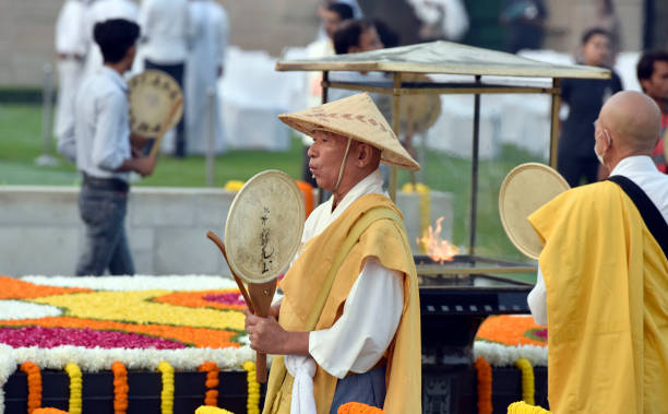 IND: Nation Pays Homage To Mahatma Gandhi On His 153rd Birth Anniversary