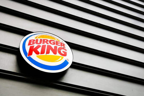 burger king logo in krakow poland on august 30 2021 picture