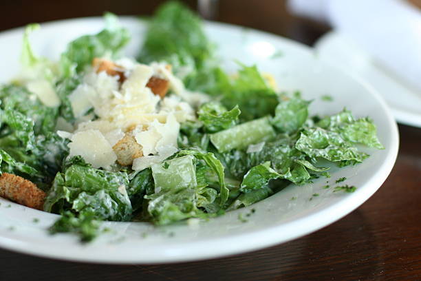 caesar salad with parmesan cheese picture