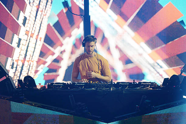 Calvin Harris Performs At The Apple Music Festival