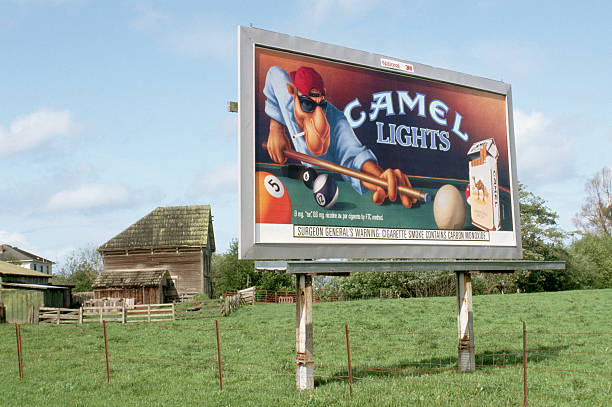 Camel Cigarette Advertisement on a Billboard