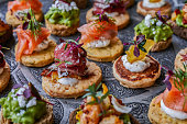 Canapes for party