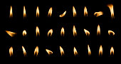 Candle Flame Set