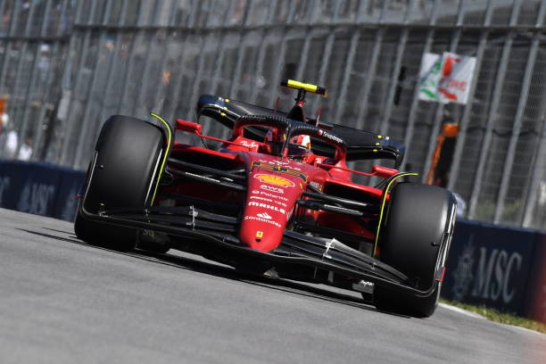 Carlos Sainz Jr. Team Scuderia Ferrari seen during the F1 Grand Prix of Canada at Circuit Gilles Villeneuve on June 19, 2022 in Montreal, Quebec.
