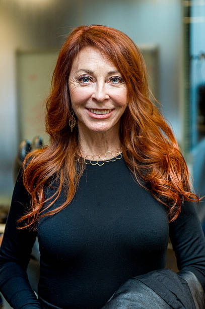 cassandra-peterson-discusses-elvira-mistress-of-the-dark-at-aol-hq-on-picture-id629983264