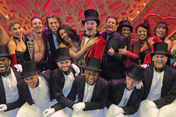 GBR: "Moulin Rouge! The Musical" - Press Night - Curtain Call & Backstage