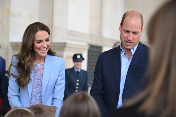 GBR: The Duke & Duchess Of Cambridge Visit Cambridgeshire
