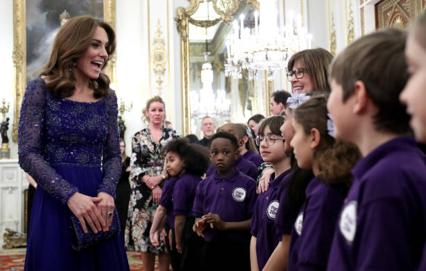 Catherine Duchess of Cambridge attends the Commonwealth Day Service 2020 at Westminster Abbey on March 09 2020 in London England