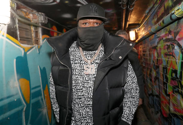 NY: 50 Cent Attends Bounce Back Saturdays