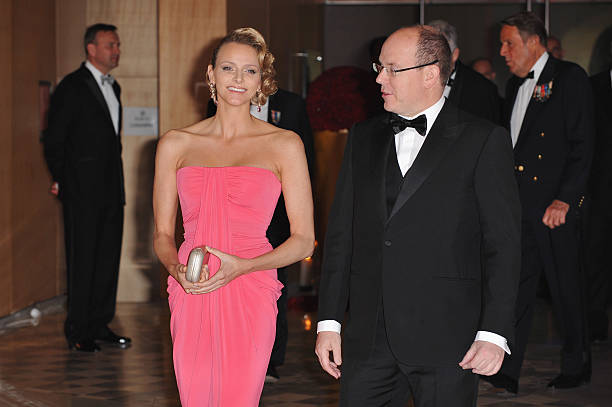 charlene-wittstock-and-prince-albert-ii-of-monaco-arrive-to-attend-picture-id99606152