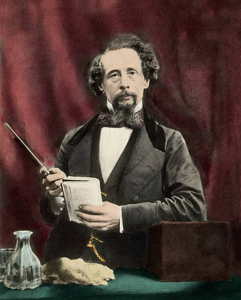 Charles Dickens Giving a Reading