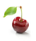 Cherry single with Leaf