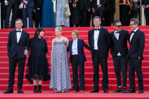 FRA: "Showing Up" Red Carpet - The 75th Annual Cannes Film Festival