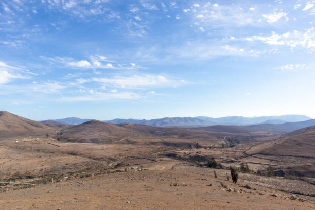 Cielos de Agua Fra,Scenic view of desert against sky,Agua Fria Baja,Chile