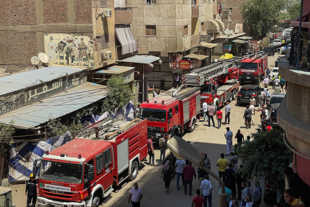 EGY: More Than 40 People Killed In Fire At Giza Church