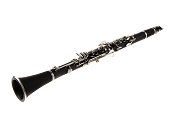 clarinet in overwhite