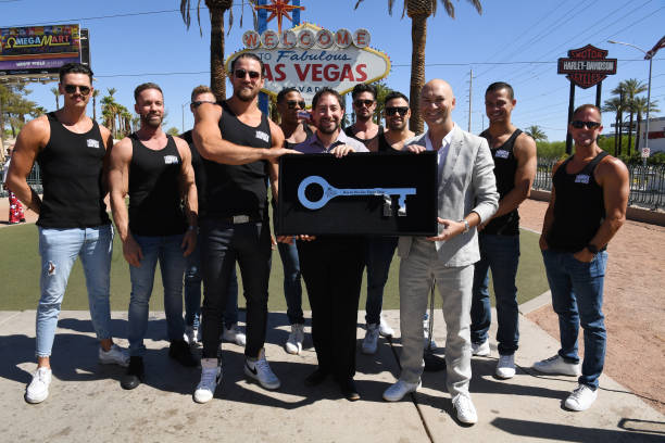 NV: Thunder From Down Under Receives Key To The Las Vegas Strip