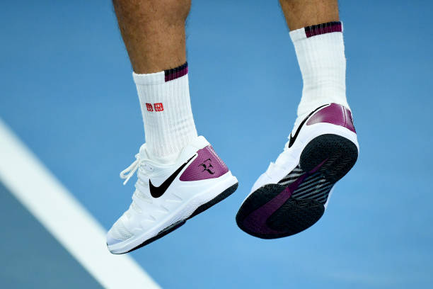 close-up-of-the-shoes-of-roger-federer-of-switzerland-in-his-second-picture-id1201178067