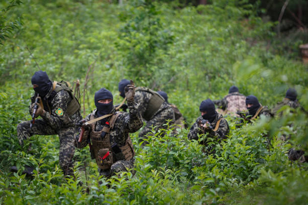 UKR: Combat Training Of Fighters Of The Bucha Territorial Defense Near Kyiv