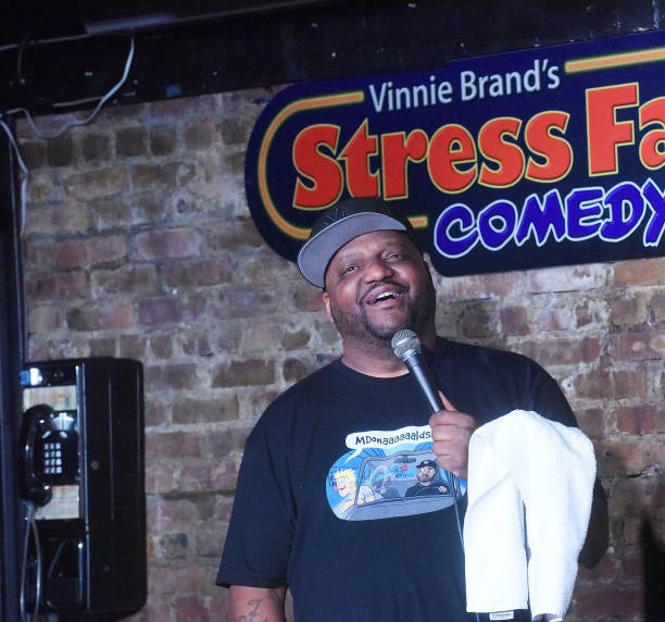 NJ: Aries Spears Performs At The Stress Factory Comedy Club