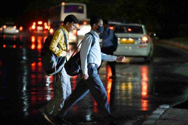 IND: Rain Brought Relief From Scorching Heat In Delhi NCR