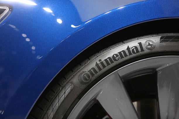 continental ag tire sits on a wheel of a tesla model s electric by picture id488449276?k=20&m=488449276&s=612x612&w=0&h=TfIrp