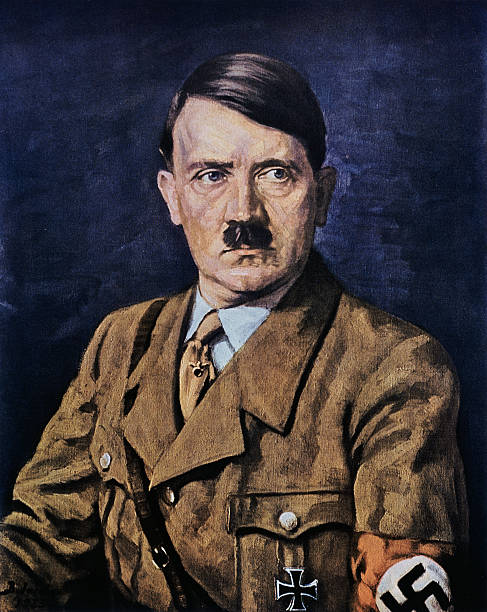 Copy of painting of Adolf Hitler from the book Adolf Hitler--Bilder Aus Dem Leben Des Fuehrers.