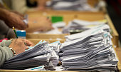 counting ballot papers